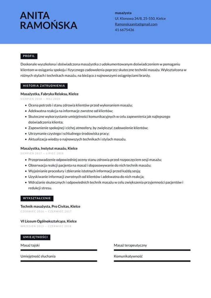 Wynagrodzenie masażystów w Polsce