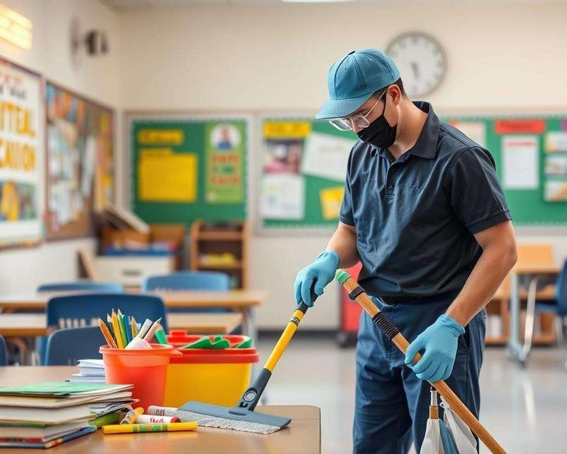 Wynagrodzenie sprzątaczek w szkołach