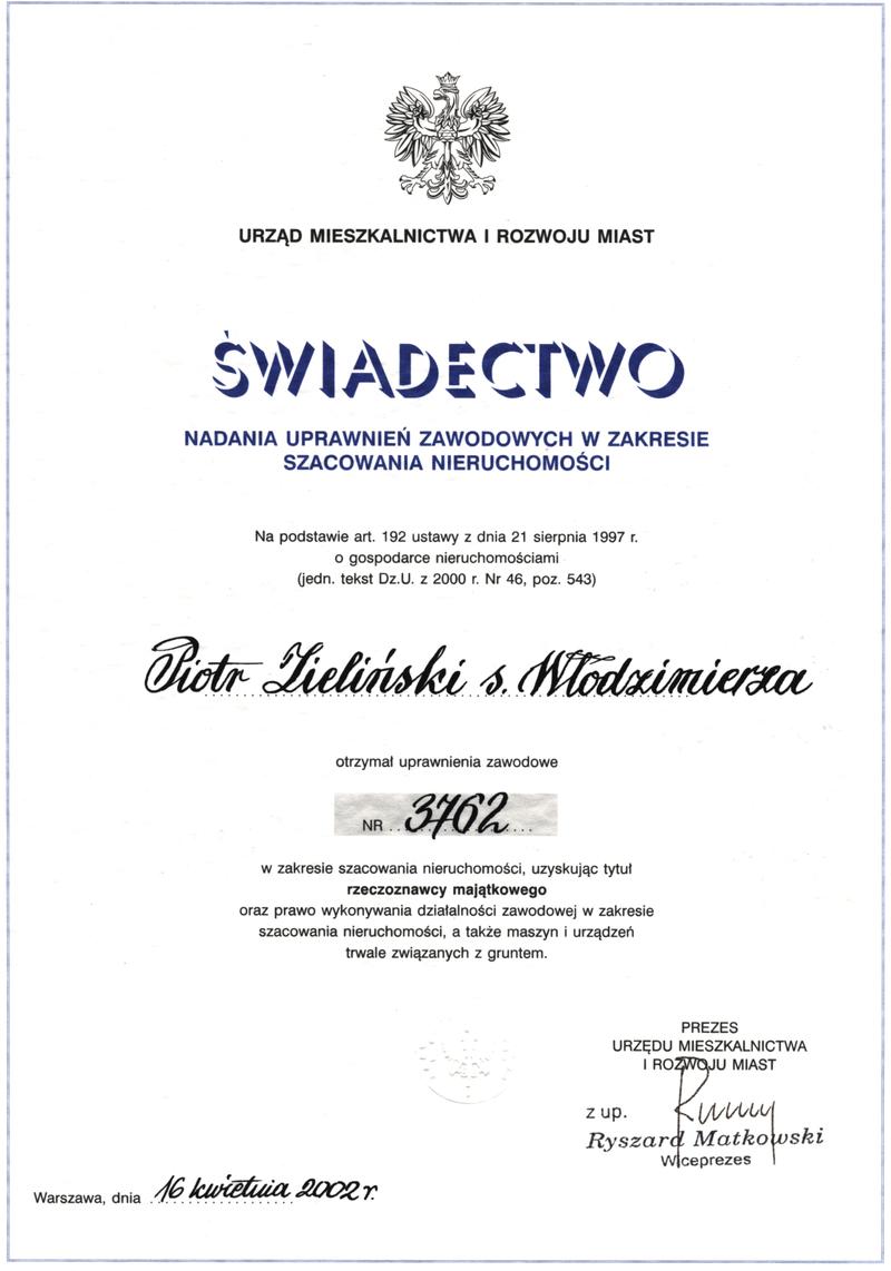 Zarobki rzeczoznawcy majątkowego