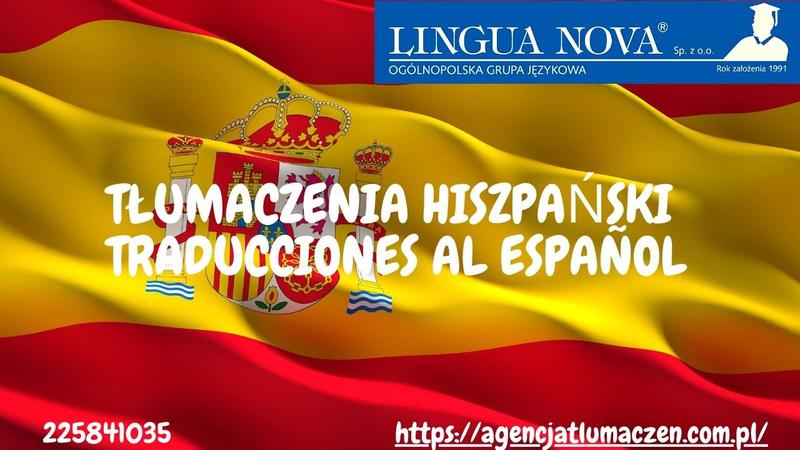 Tłumaczenia biznesowe na hiszpański