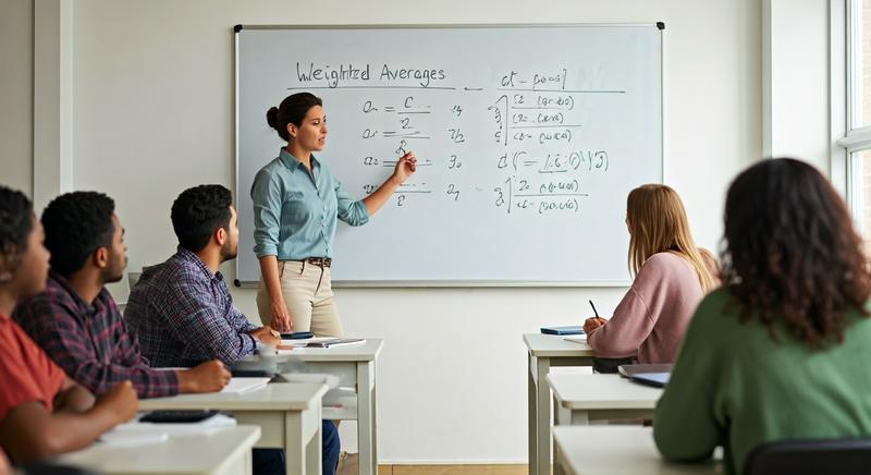 Obliczanie średniej procentowej
