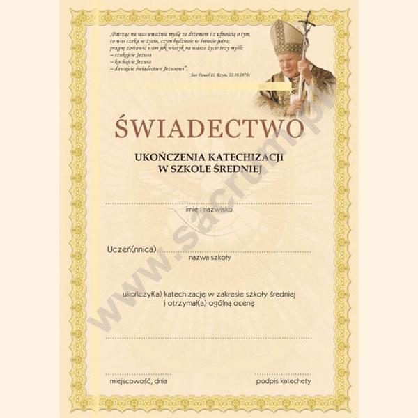 Etapy edukacji do wykształcenia średniego