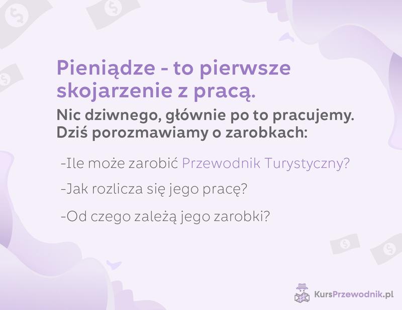 Zarobki przewodnika turystycznego