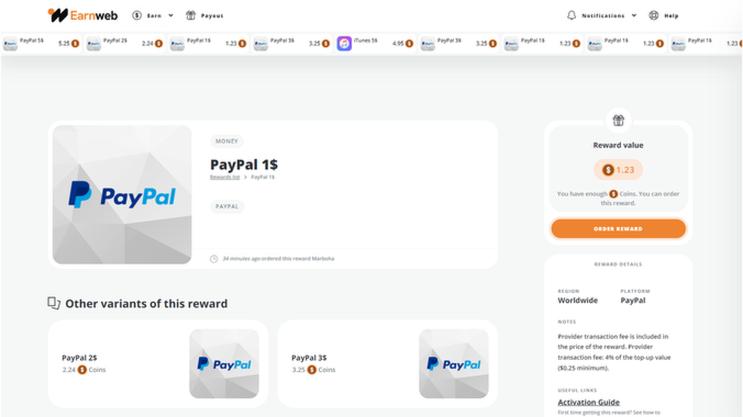 Opinie o Earnweb