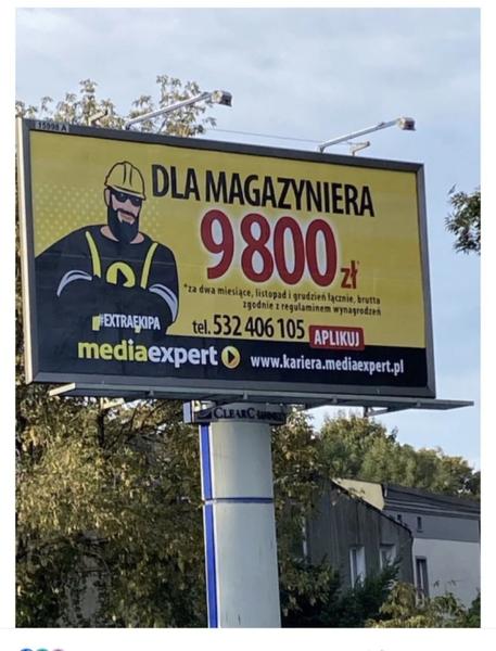 Zarobki w Media Expert