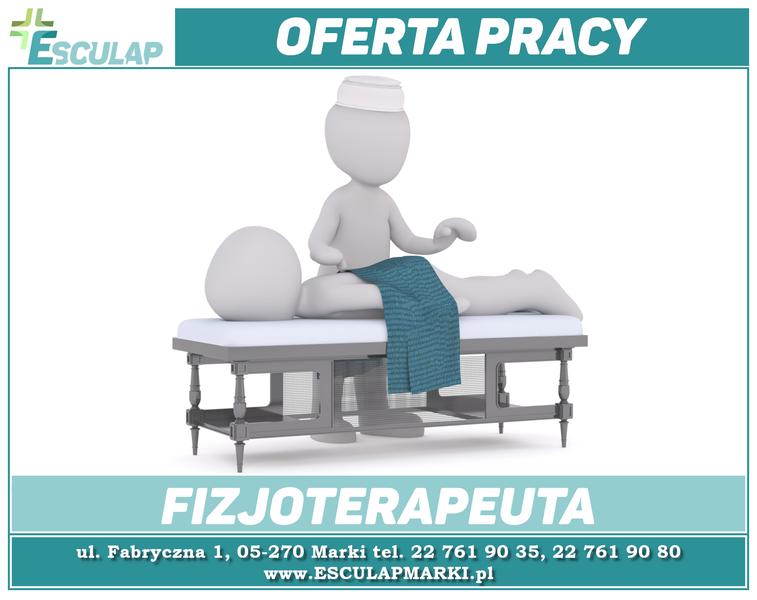 Obowiązki fizjoterapeuty