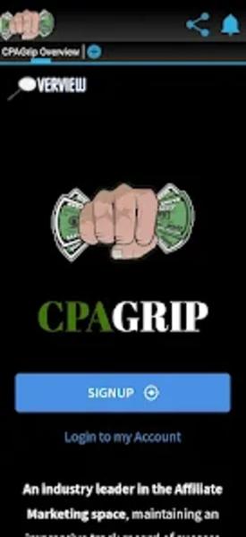 Opinie o CPAGrip