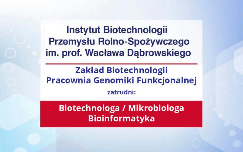 Perspektywy kariery biotechnologa