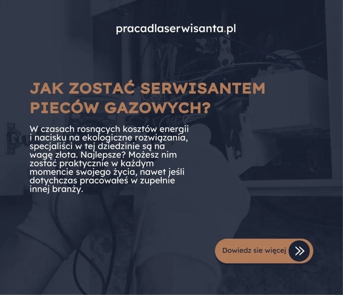 Serwisant pieców gazowych: jak zacząć pracę i ile można zarobić?
